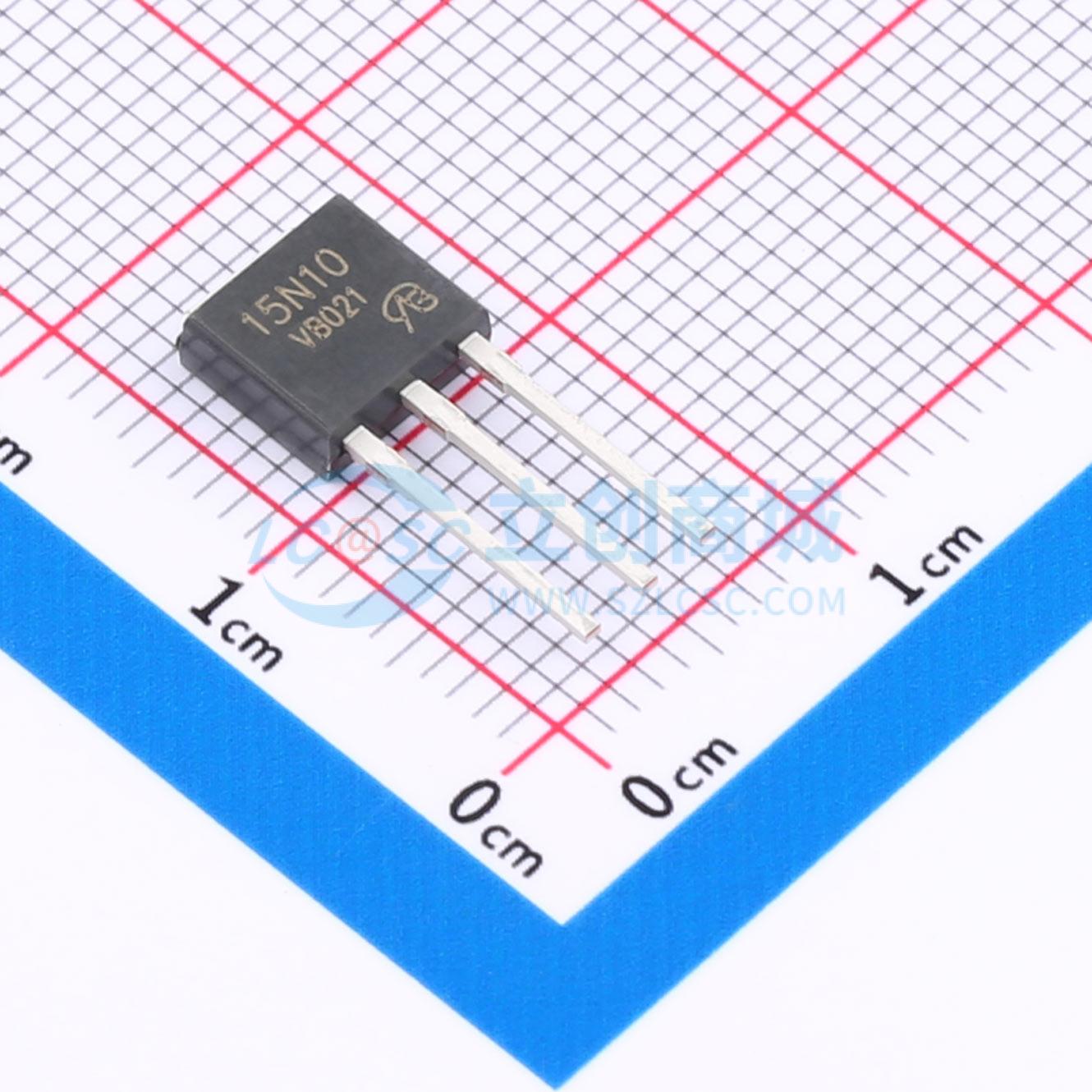 点击查看大图 VBZFB15N10实物图