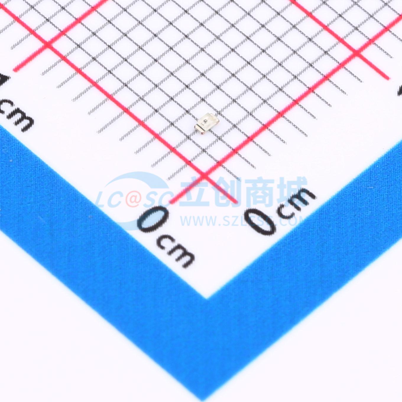 点击查看大图 TZ-P2-0402YTIA1-0.45T实物图