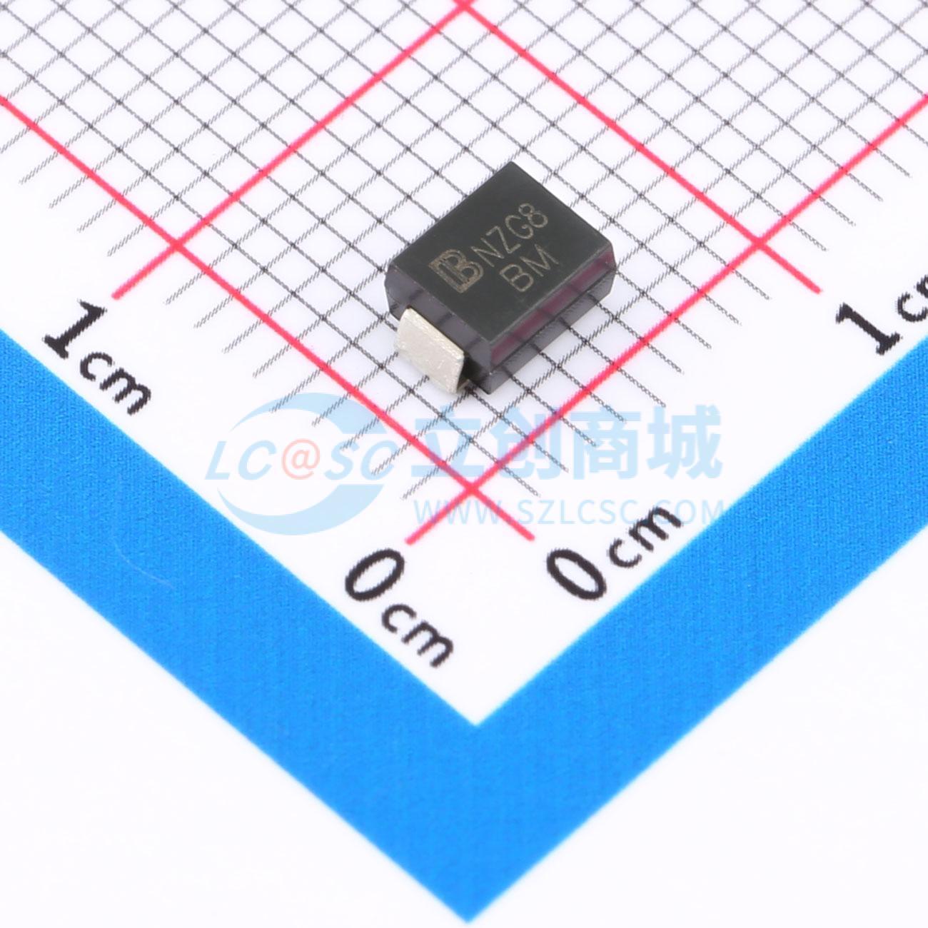 点击查看大图 SMBJ15CA/TR7实物图