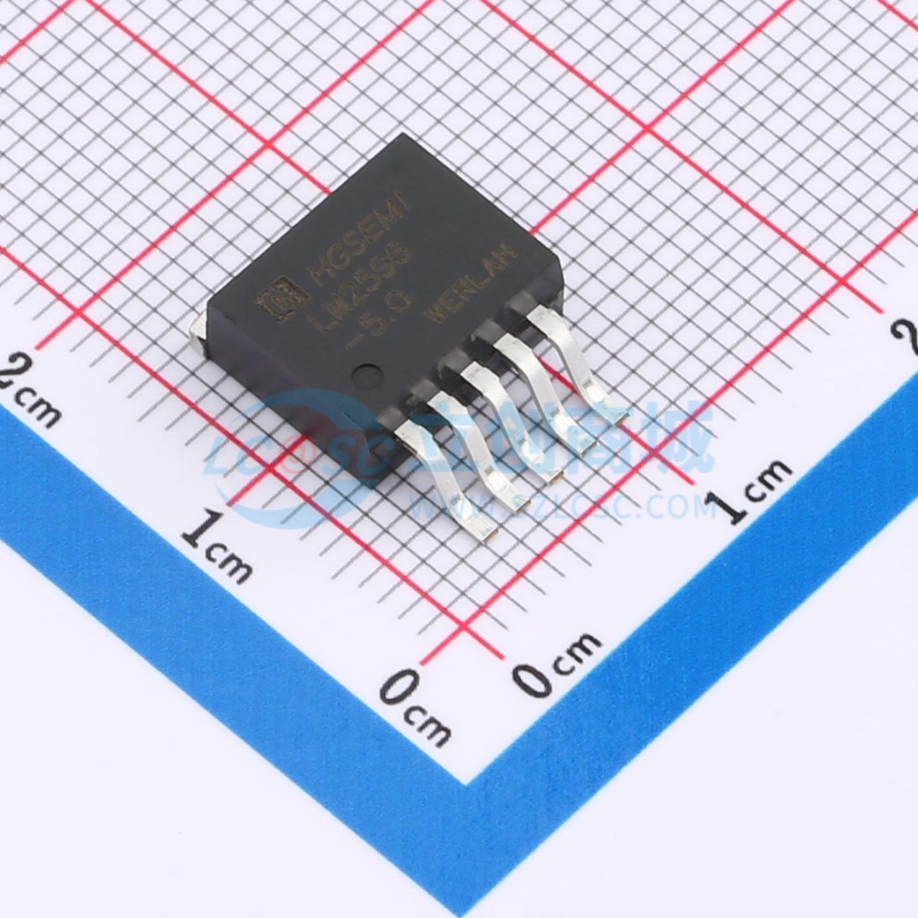 点击查看大图 LM2596S-5.0/TR实物图