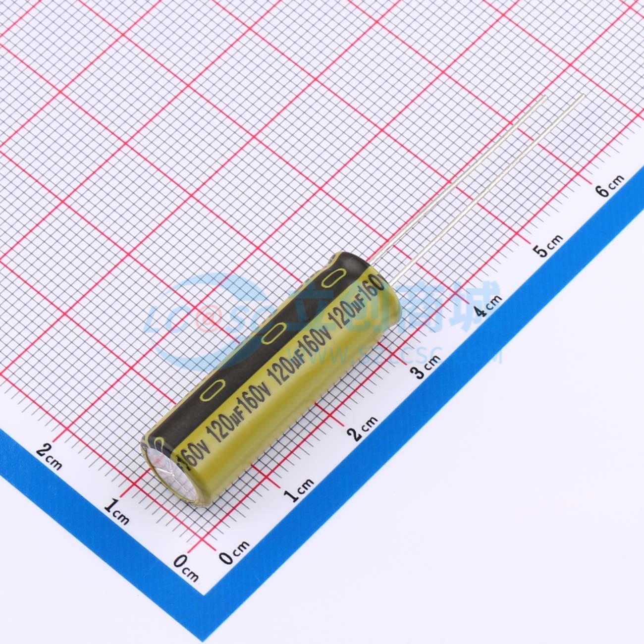 点击查看大图 LKME3002C121MF实物图