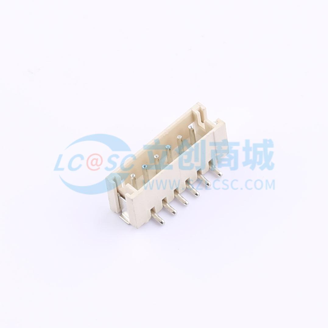 ZH1.5-6P-LT中文资料_最新报价_数据手册下载_CAX(创都)-线对板针座-立