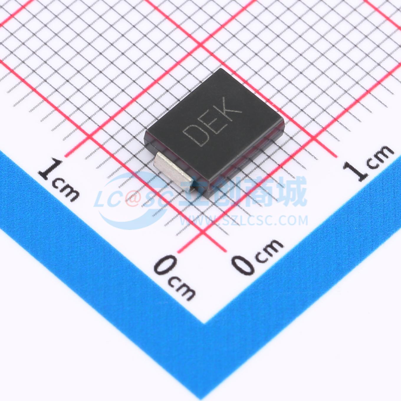 点击查看大图 SMDJ14CA实物图