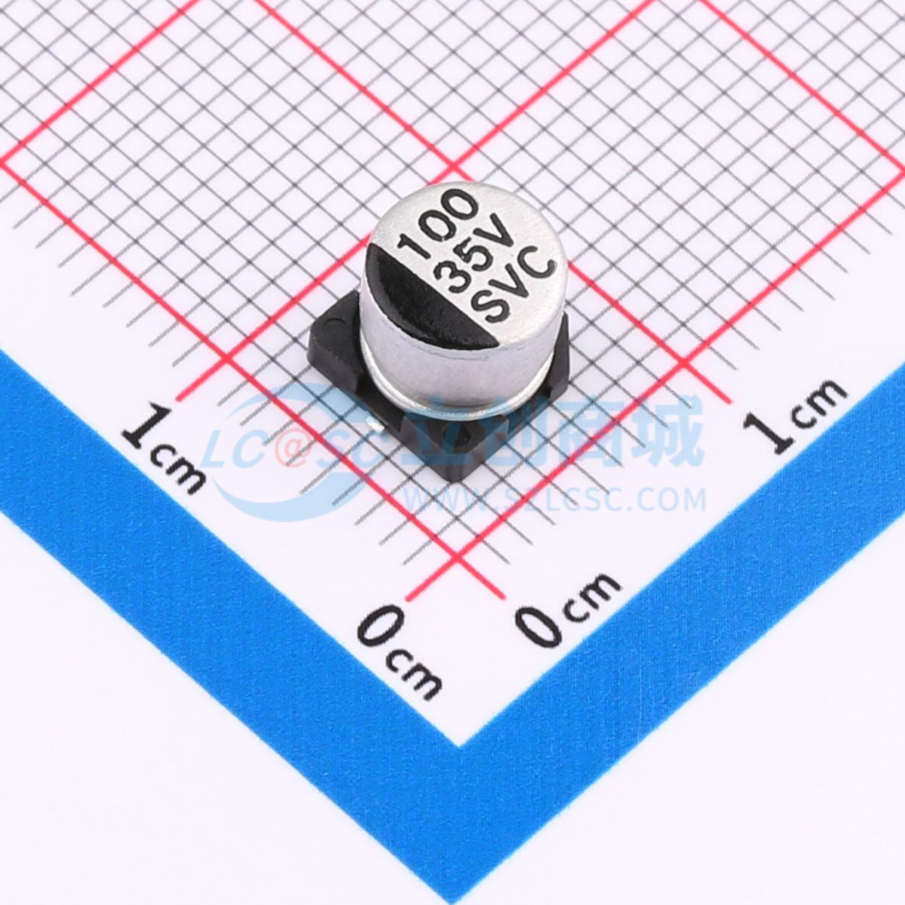 SVC1V101M0605实物图