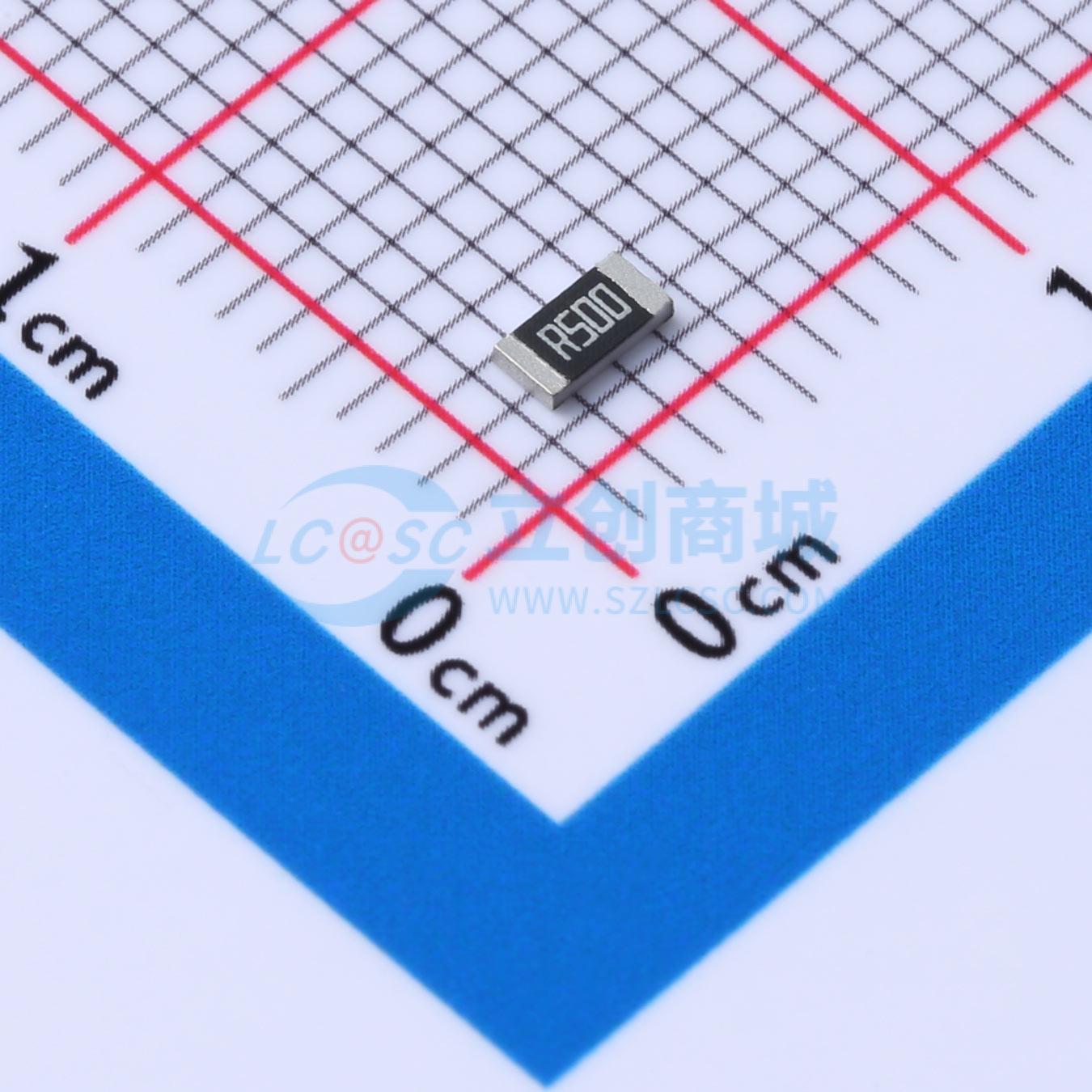 点击查看大图 RS060R5J1/4W实物图