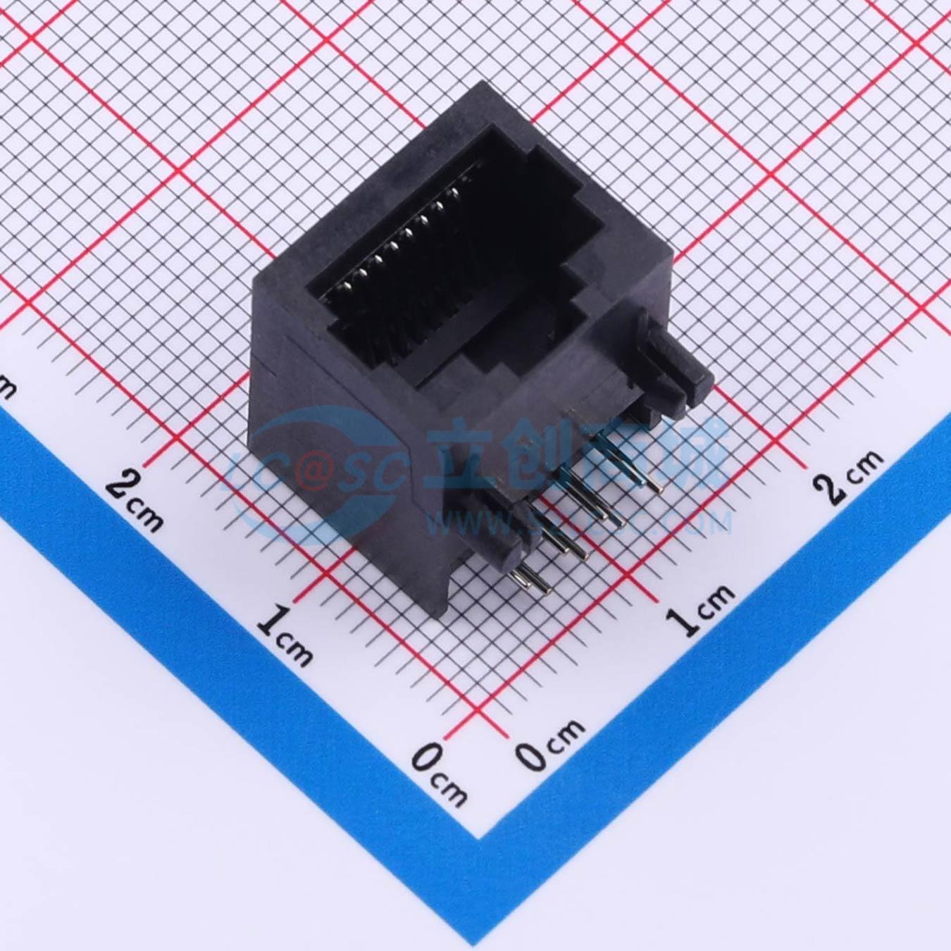 点击查看大图 RJ45-6005-8P实物图