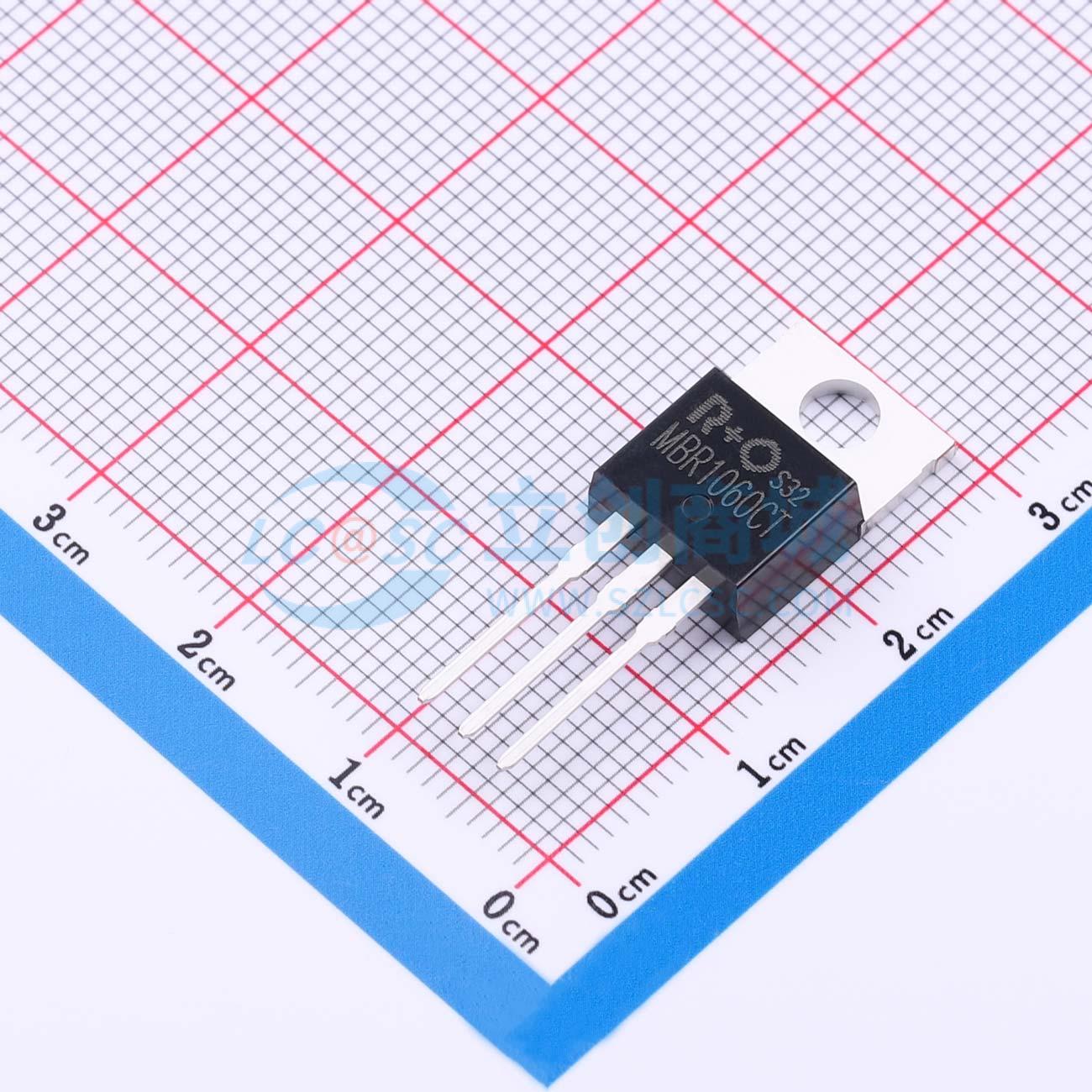点击查看大图 MBR1060CT实物图