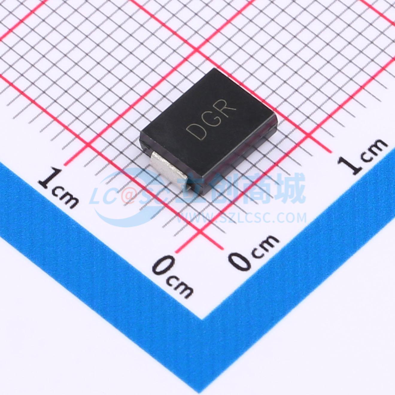 点击查看大图 SMDJ75CA实物图