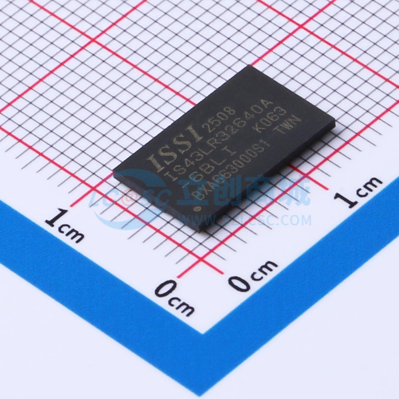 点击查看大图 IS43LR32640A-6BLI实物图