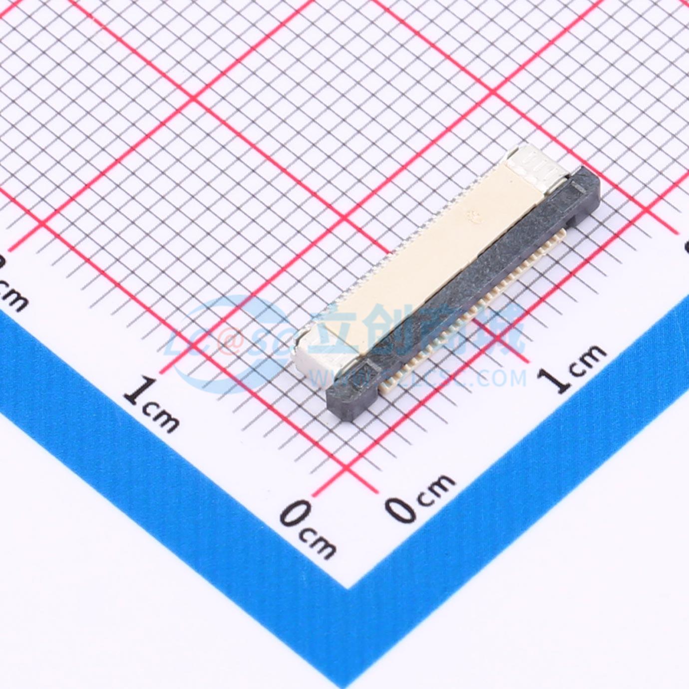 点击查看大图 F-FPC0M24P-B310实物图