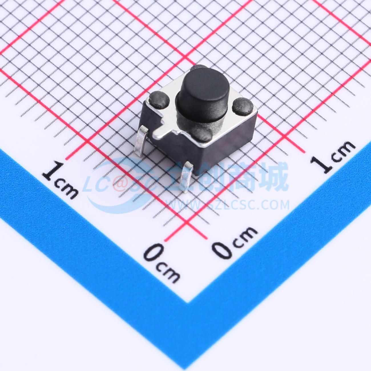 点击查看大图 TS1187AQCHT-6x6x5.5实物图