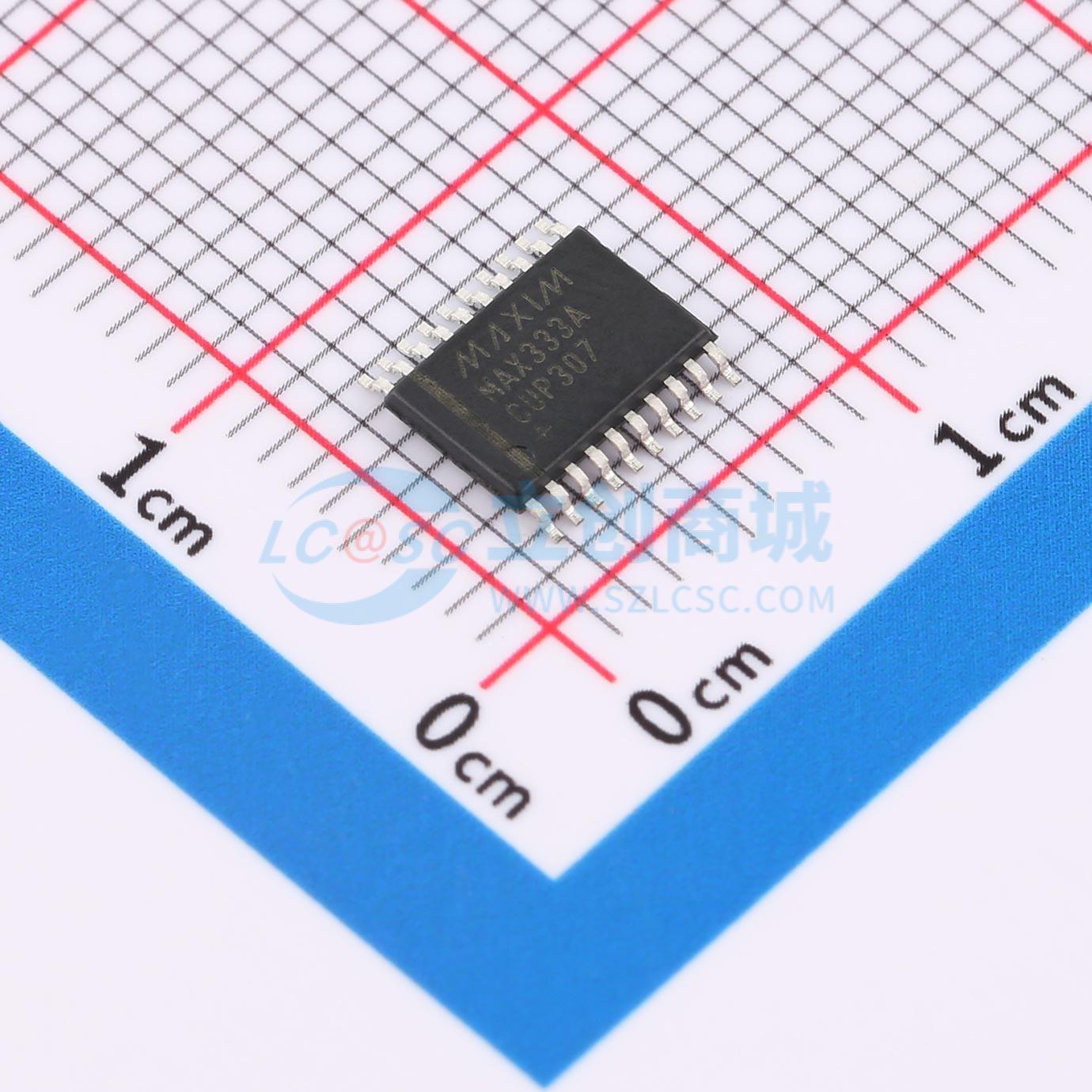 MAX333ACUP+实物图