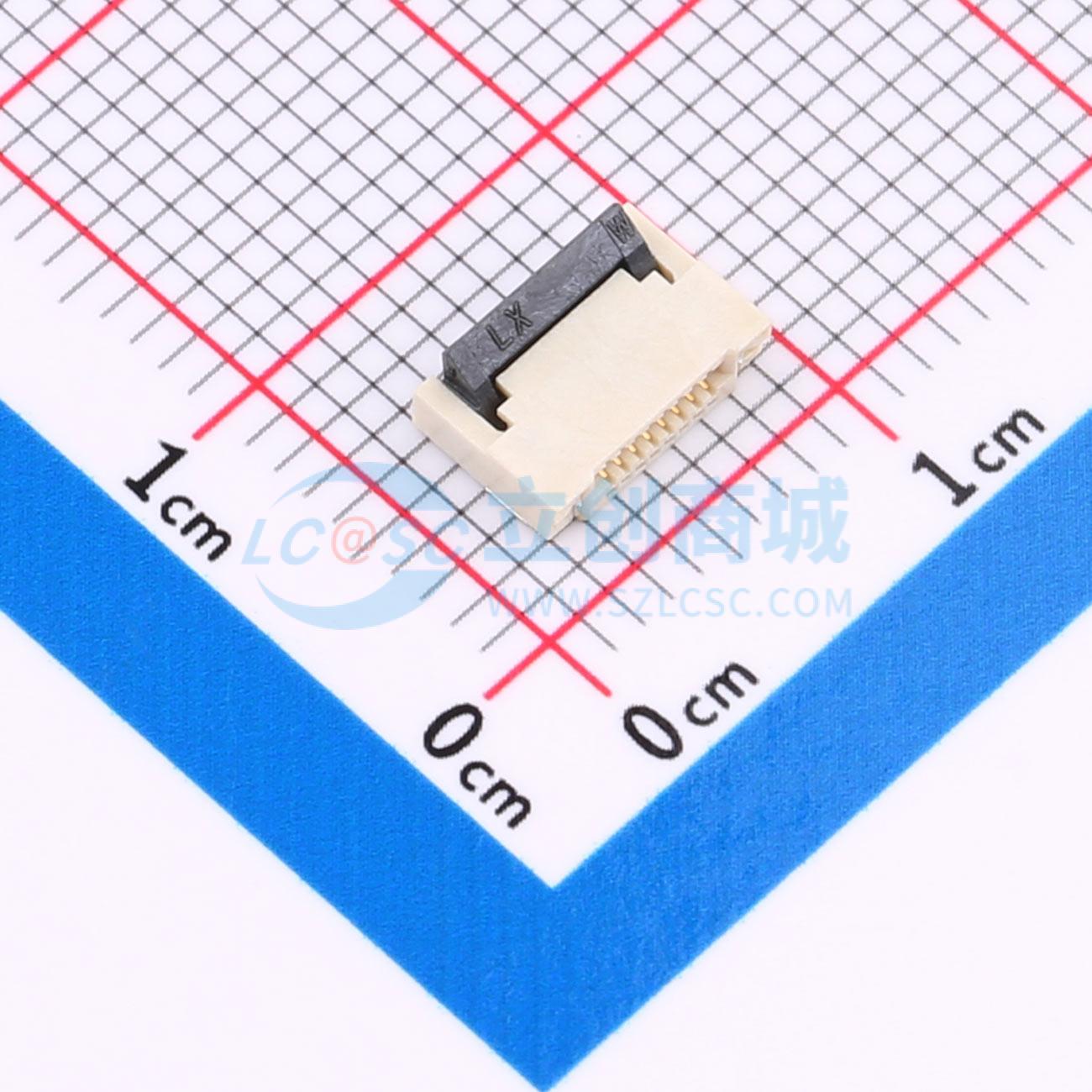 点击查看大图 F-FPC0M08P-G330实物图