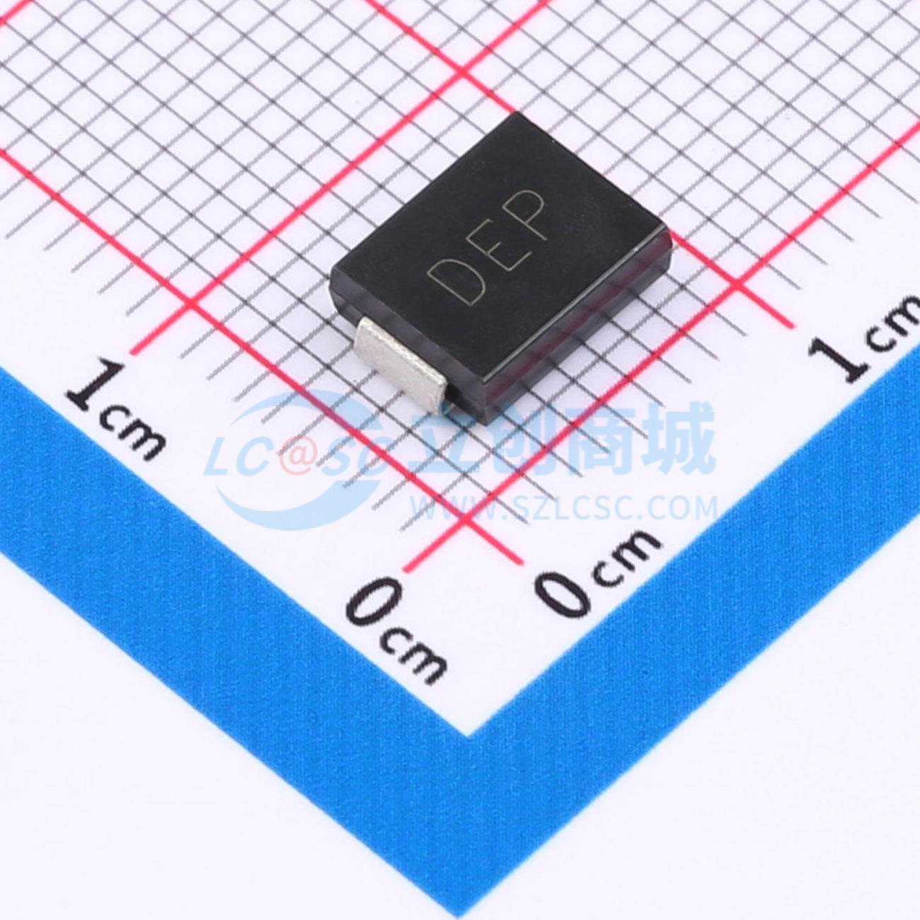 点击查看大图 SMDJ16CA实物图