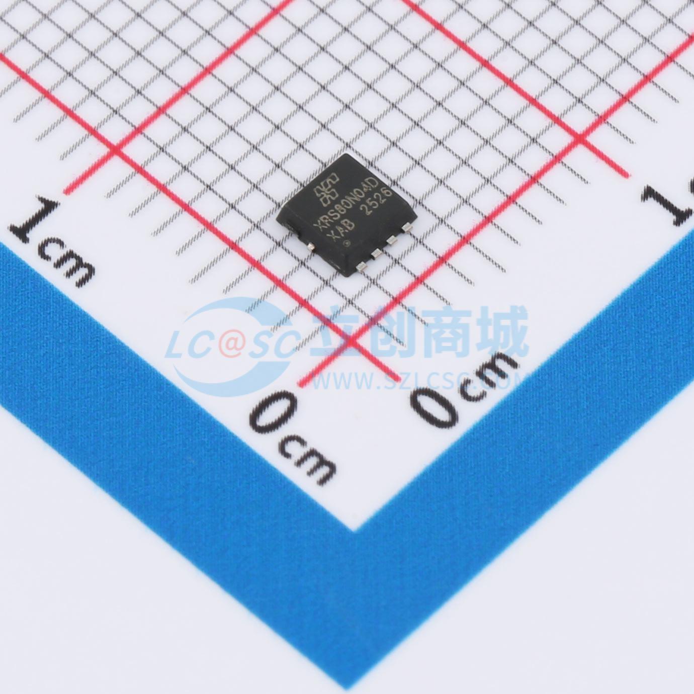 点击查看大图 XRS80N04D实物图