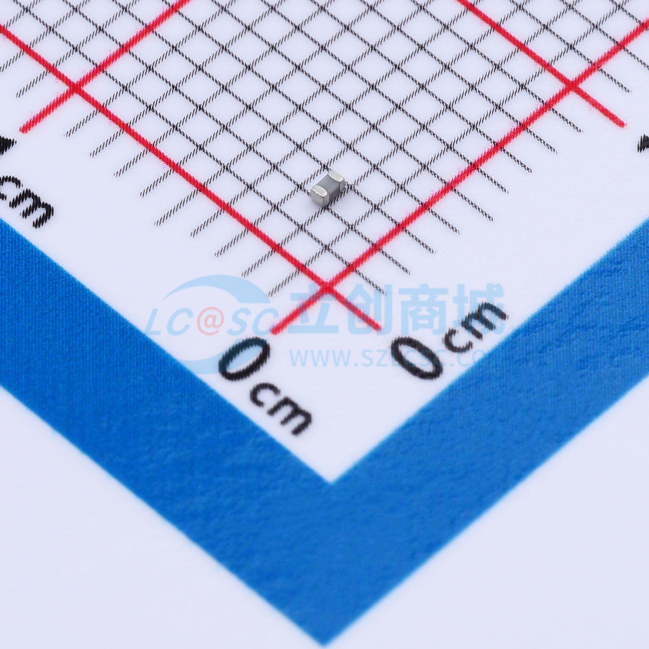 点击查看大图 CAI0402C0G120J500GT实物图