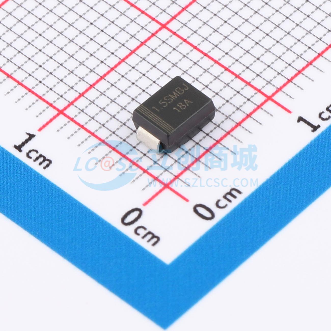 1.5SMBJ18A实物图