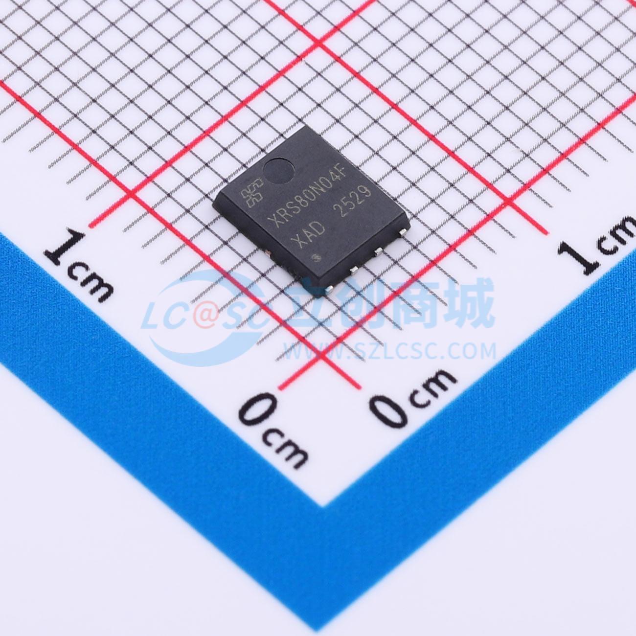 点击查看大图 XRS80N04F实物图