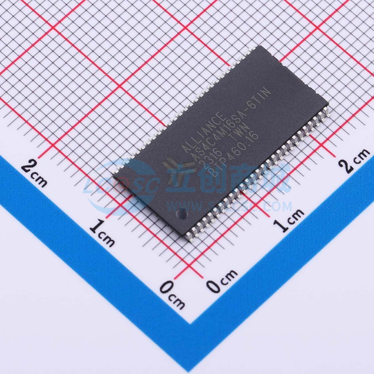 点击查看大图 AS4C4M16SA-6TIN实物图