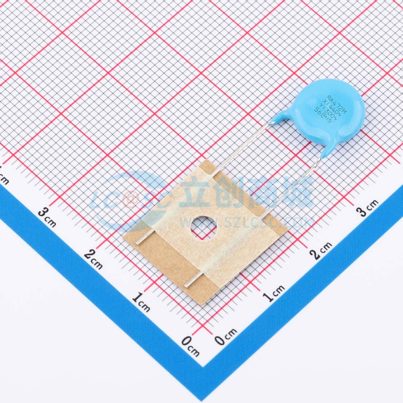 点击查看大图 DE1E3RA472MN4AP01F实物图