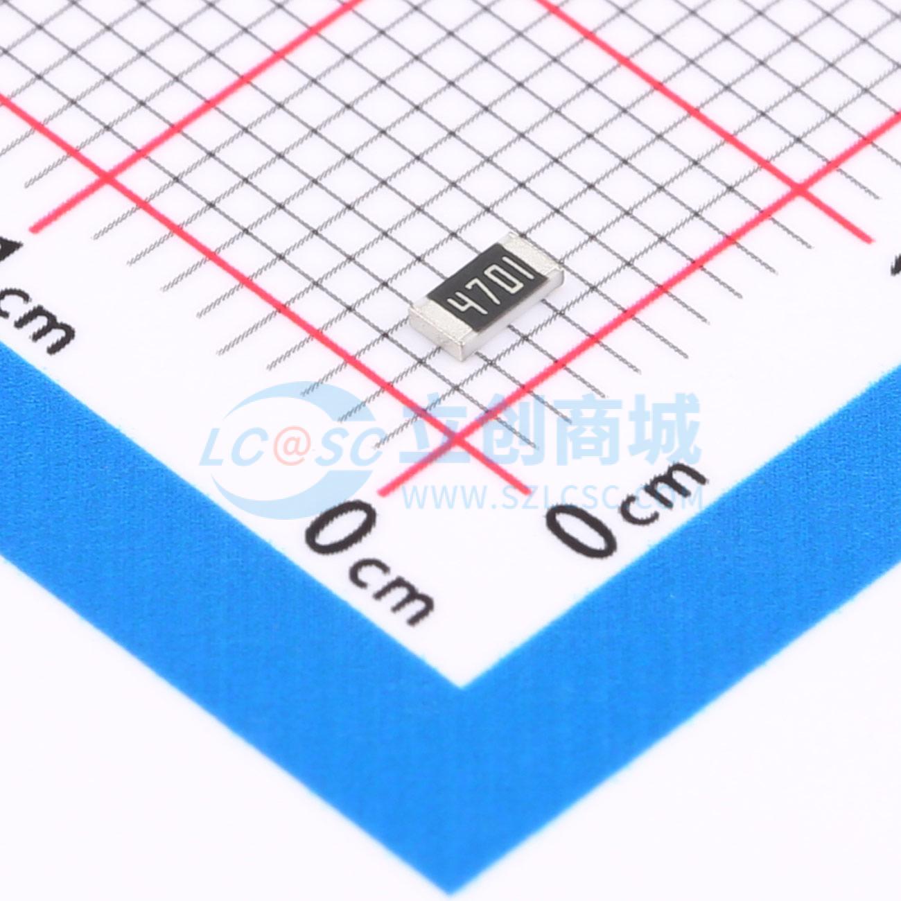 点击查看大图 FRC1206F4701TS实物图