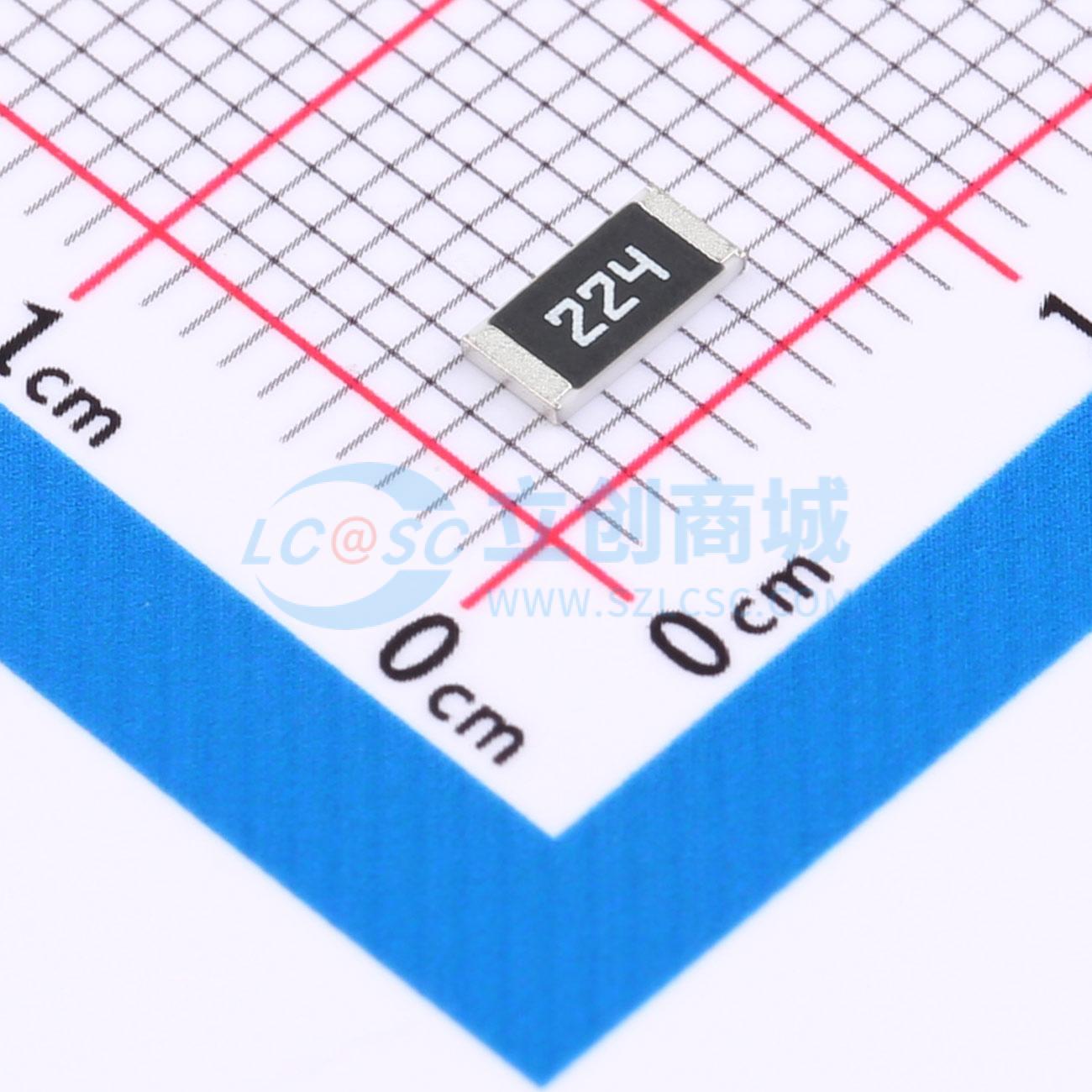 点击查看大图 FRC2010J224 TS实物图