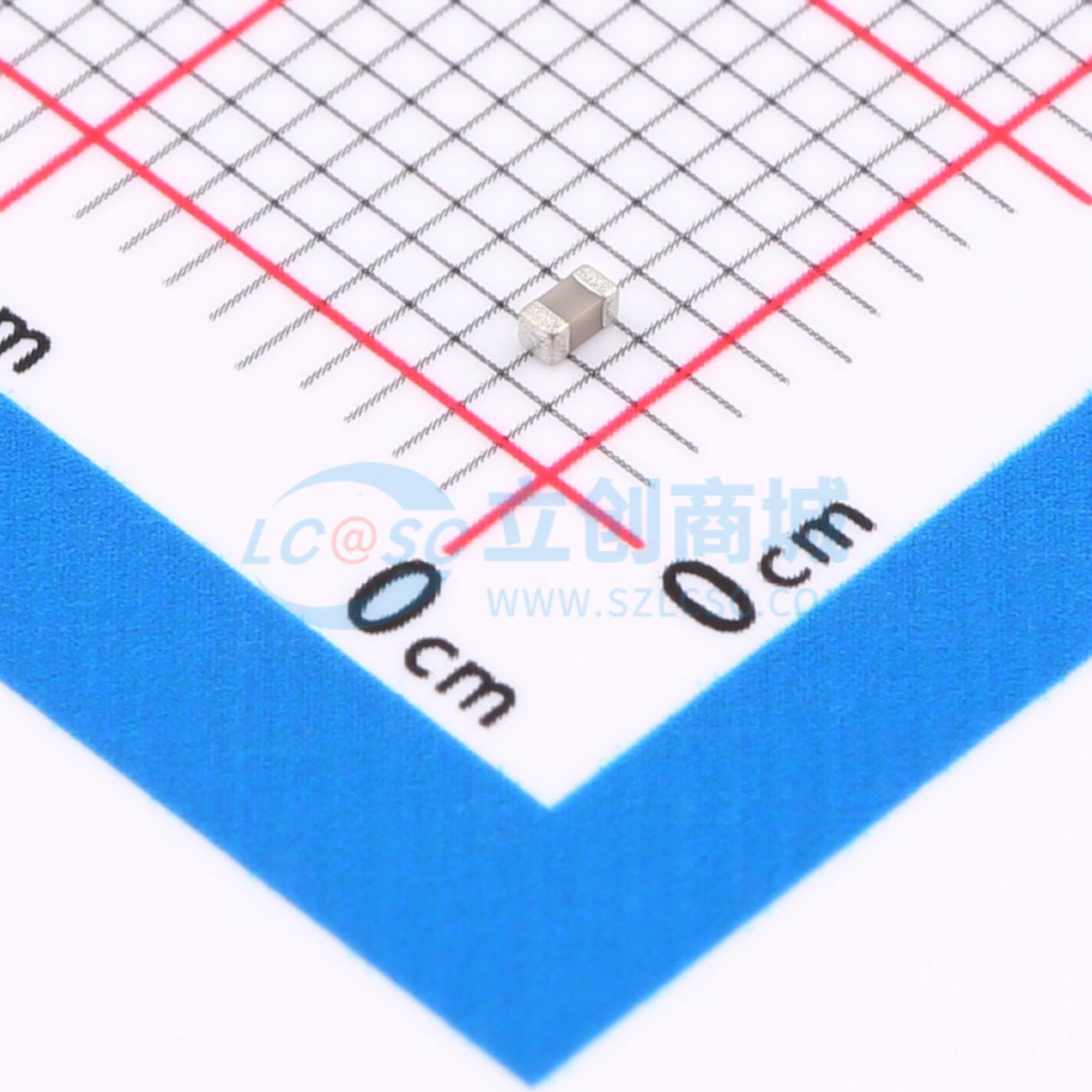 点击查看大图 0603CG510J500NT实物图
