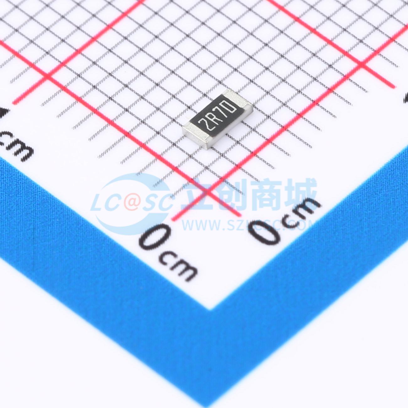 点击查看大图 FRC1206F2R70TS实物图