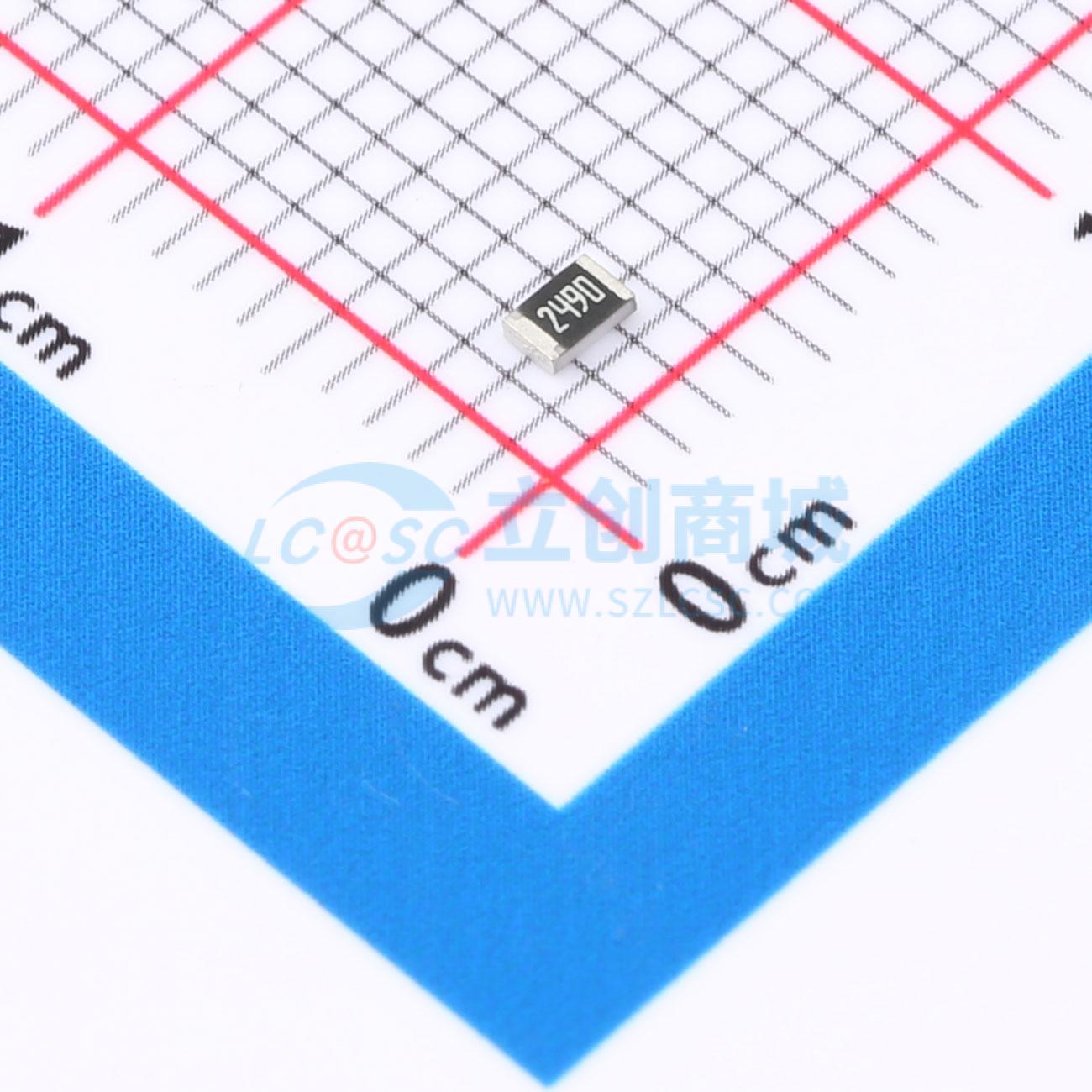 0805W8F2490T5E实物图