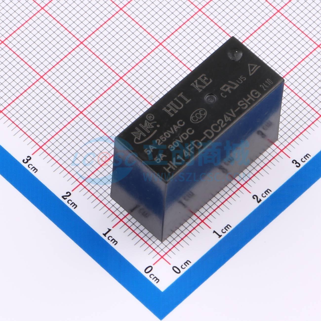 点击查看大图 HK14FD-DC24V-SHG实物图