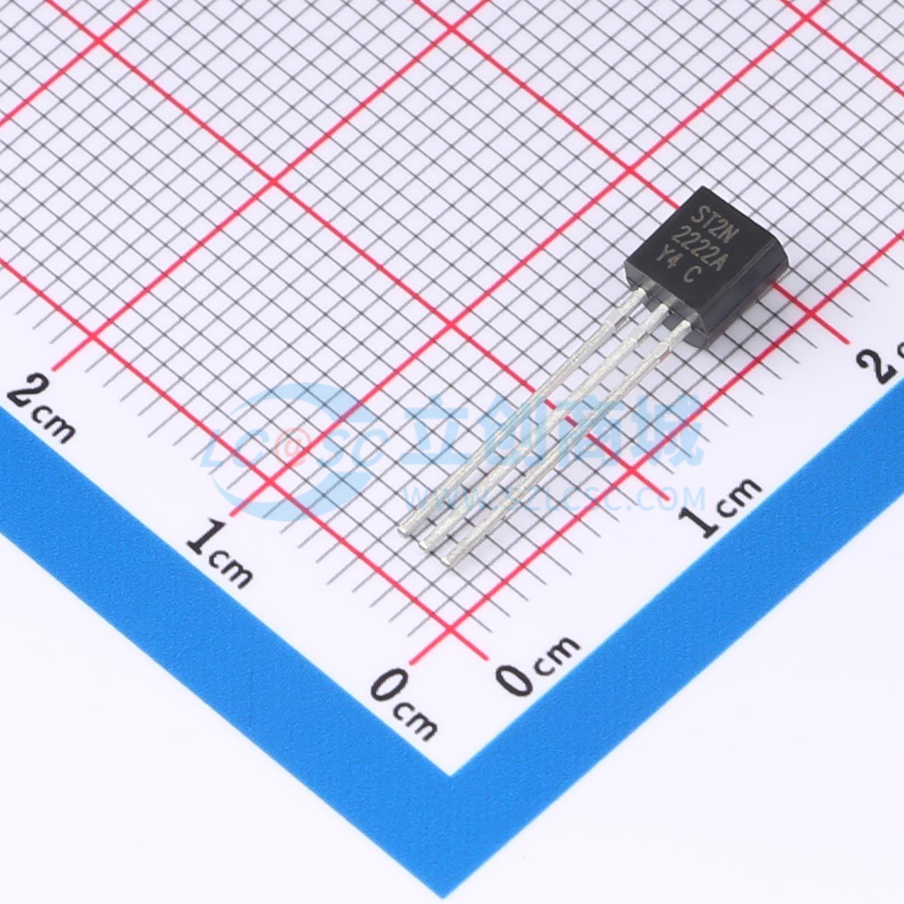 点击查看大图 2N2222A实物图
