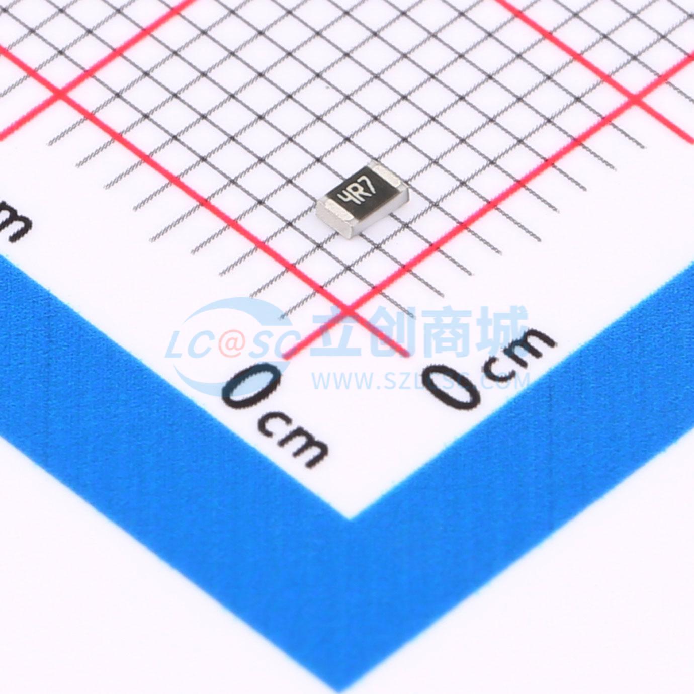 点击查看大图 0805W8J047JT5E实物图