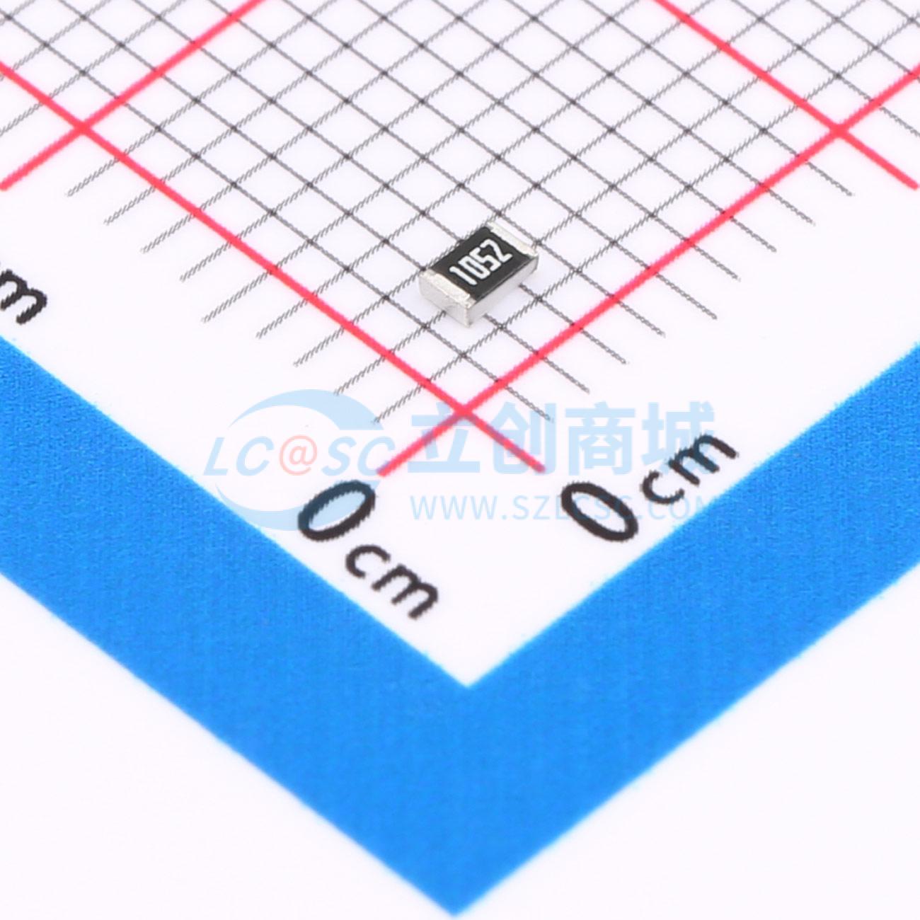 点击查看大图 RC0805FR-0710K5L实物图