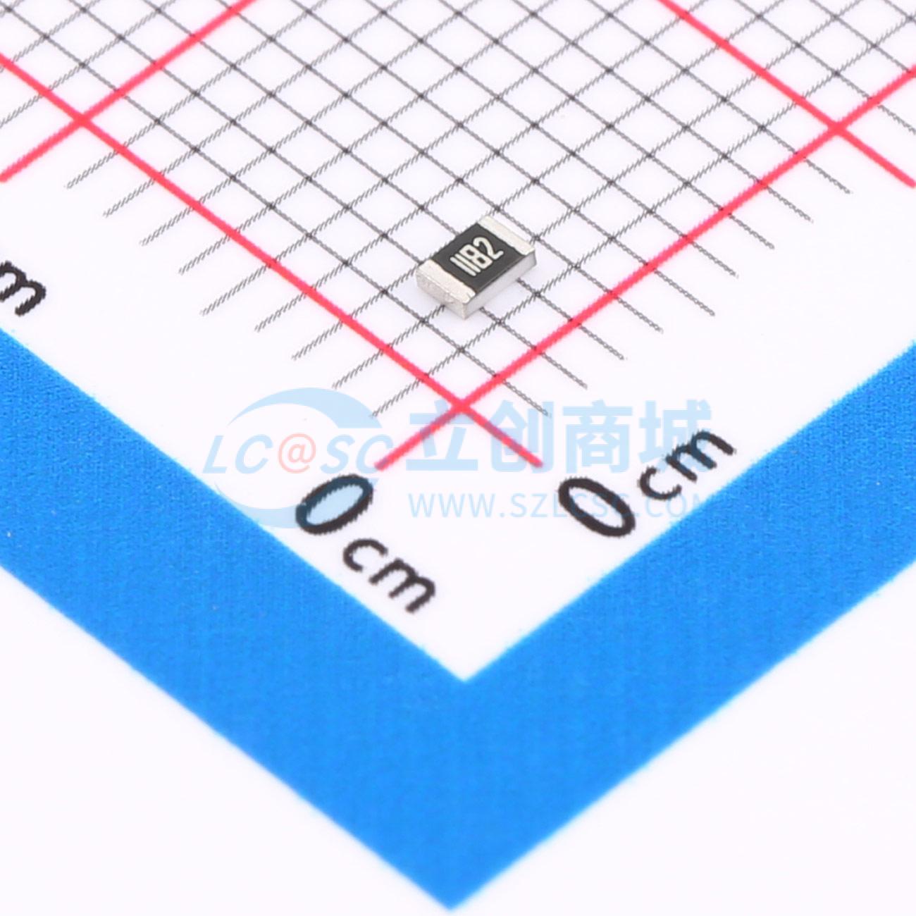 点击查看大图 0805W8F1182T5E实物图