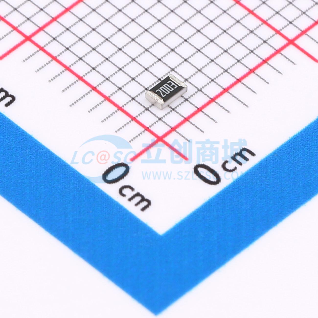 点击查看大图 RT0805FRE07200KL实物图