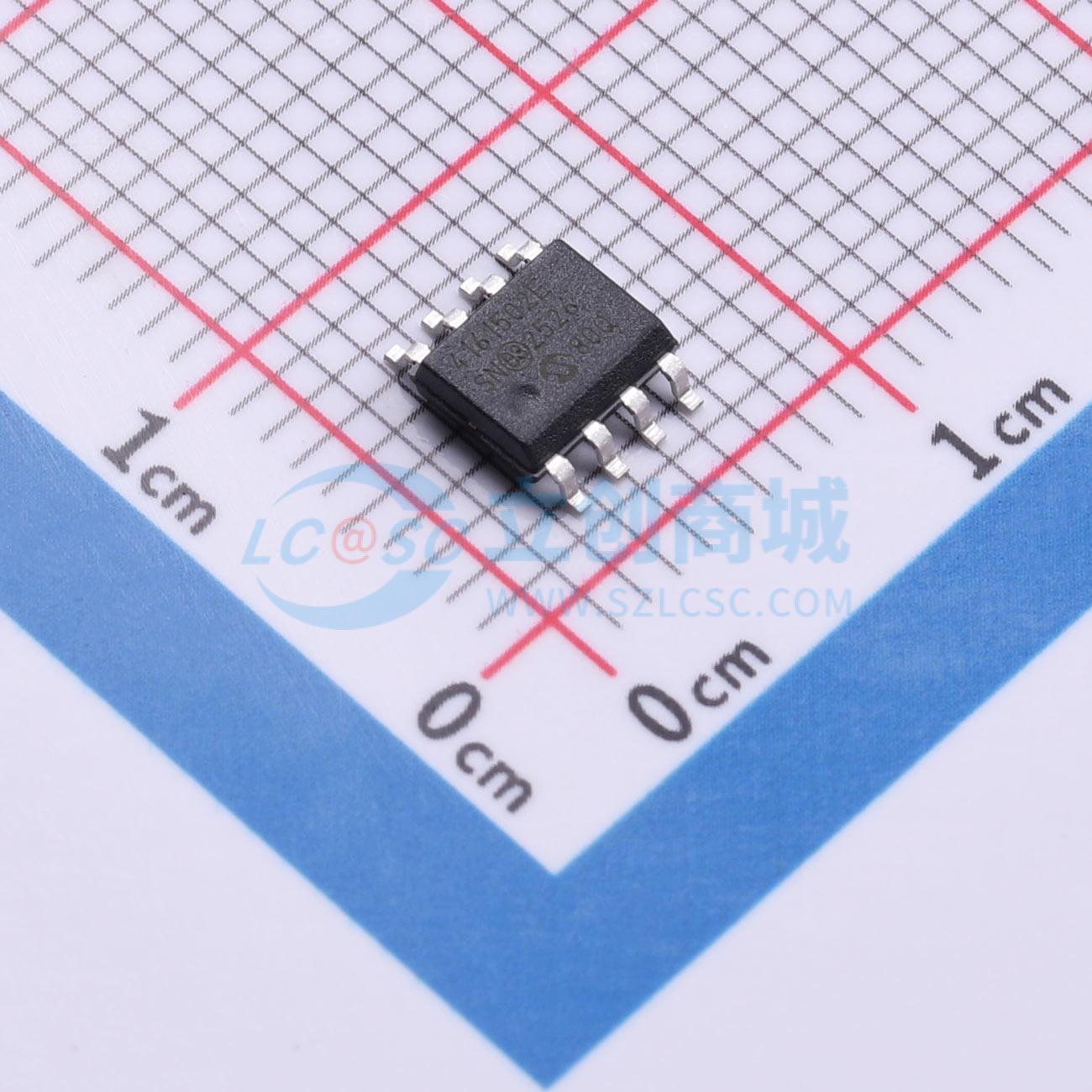 点击查看大图 MCP4161-502E/SN实物图