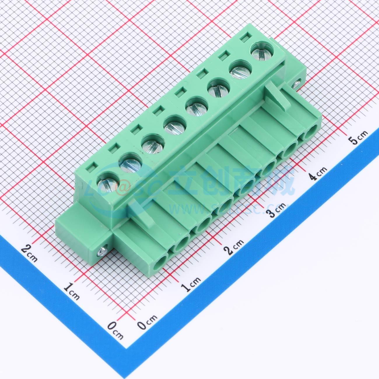 WJ2EDGKM-5.08-8P实物图