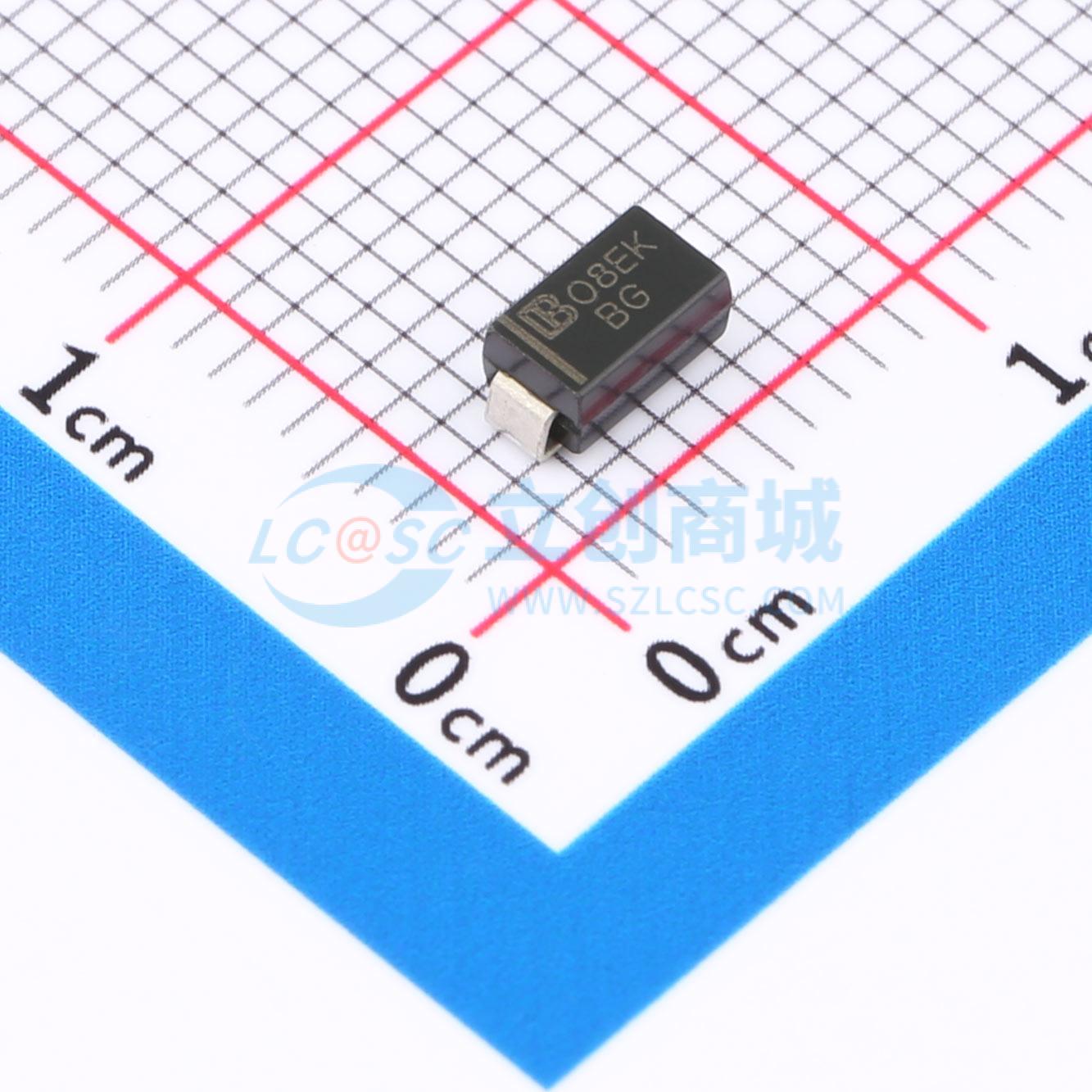 点击查看大图 SMAJ13A/TR13实物图