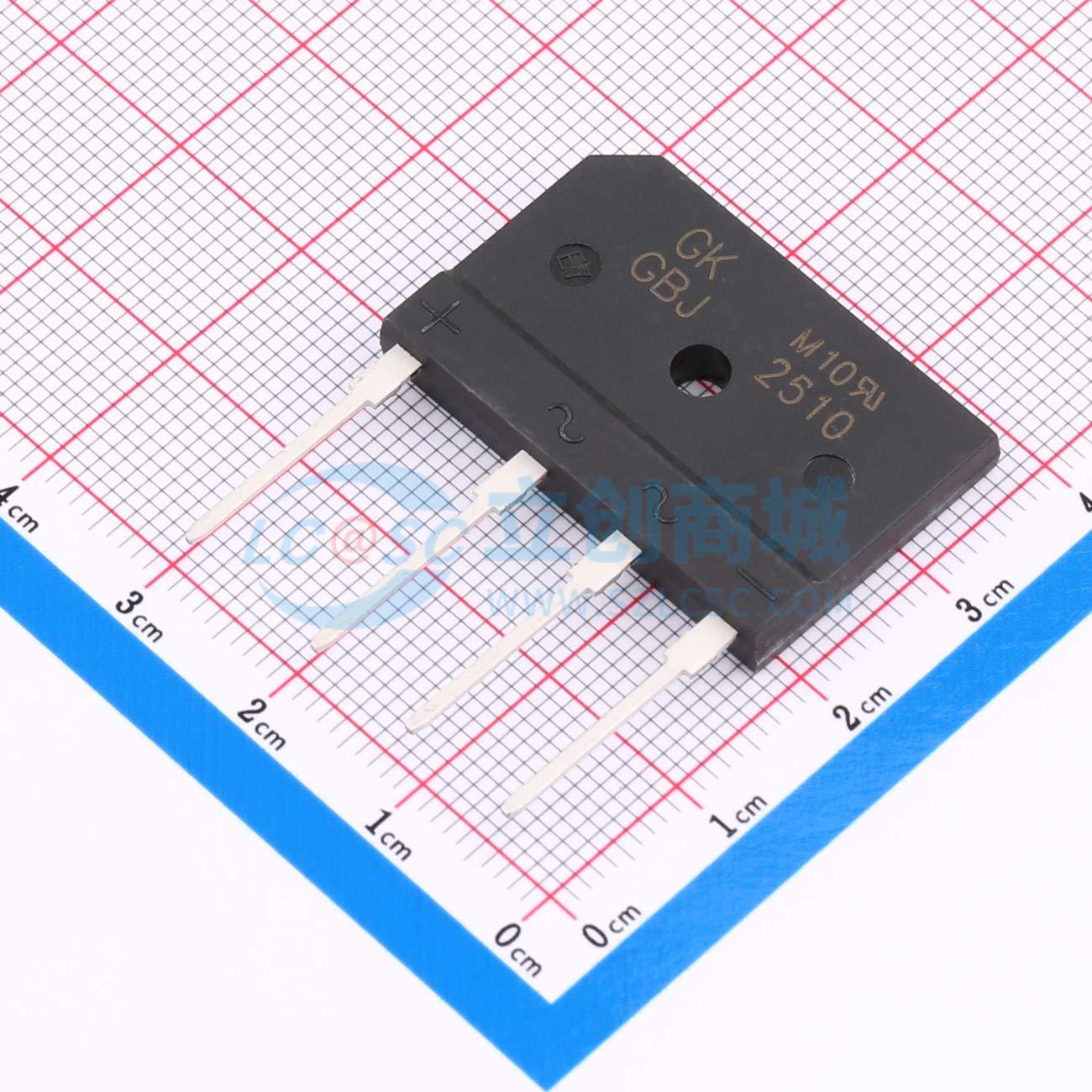 点击查看大图 GBJ2510实物图