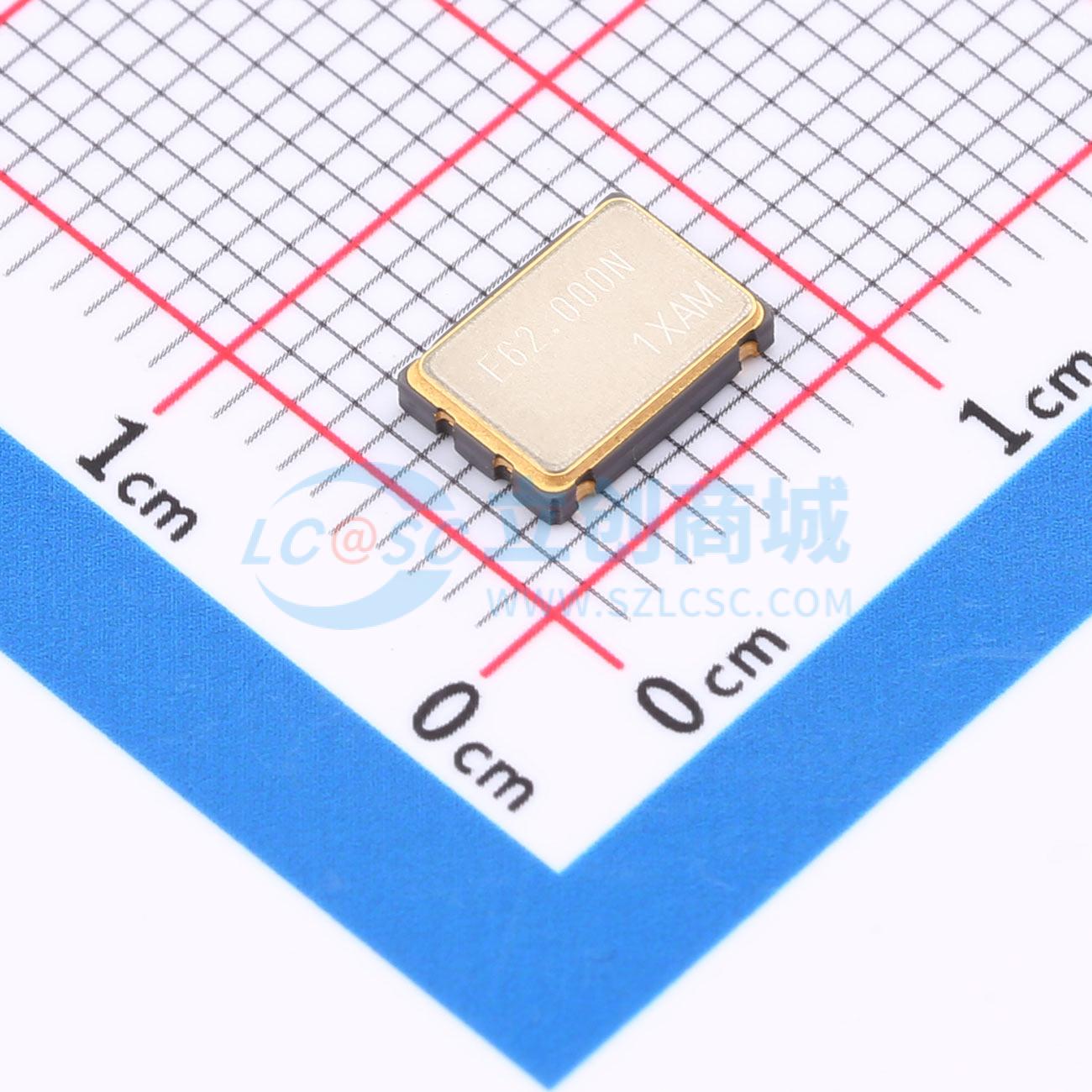 点击查看大图 SG-8002CA 62.000000MHz PCM实物图