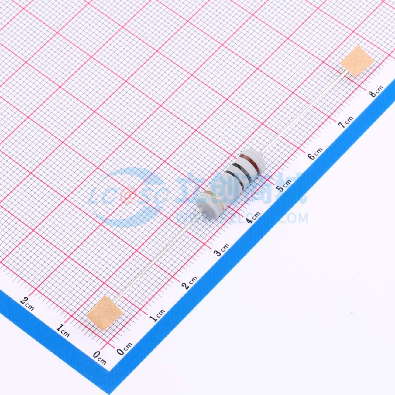 点击查看大图 MO3W-10Ω±5%-QT73实物图
