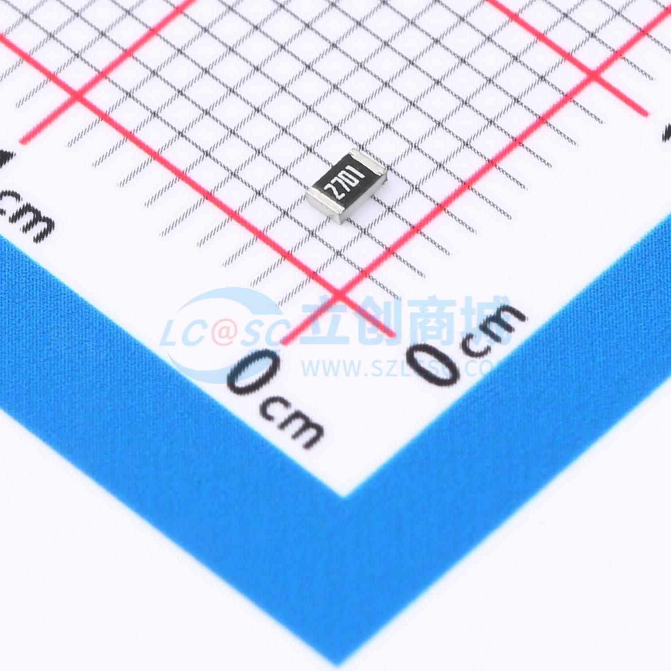 RC0805FR-072K7L实物图