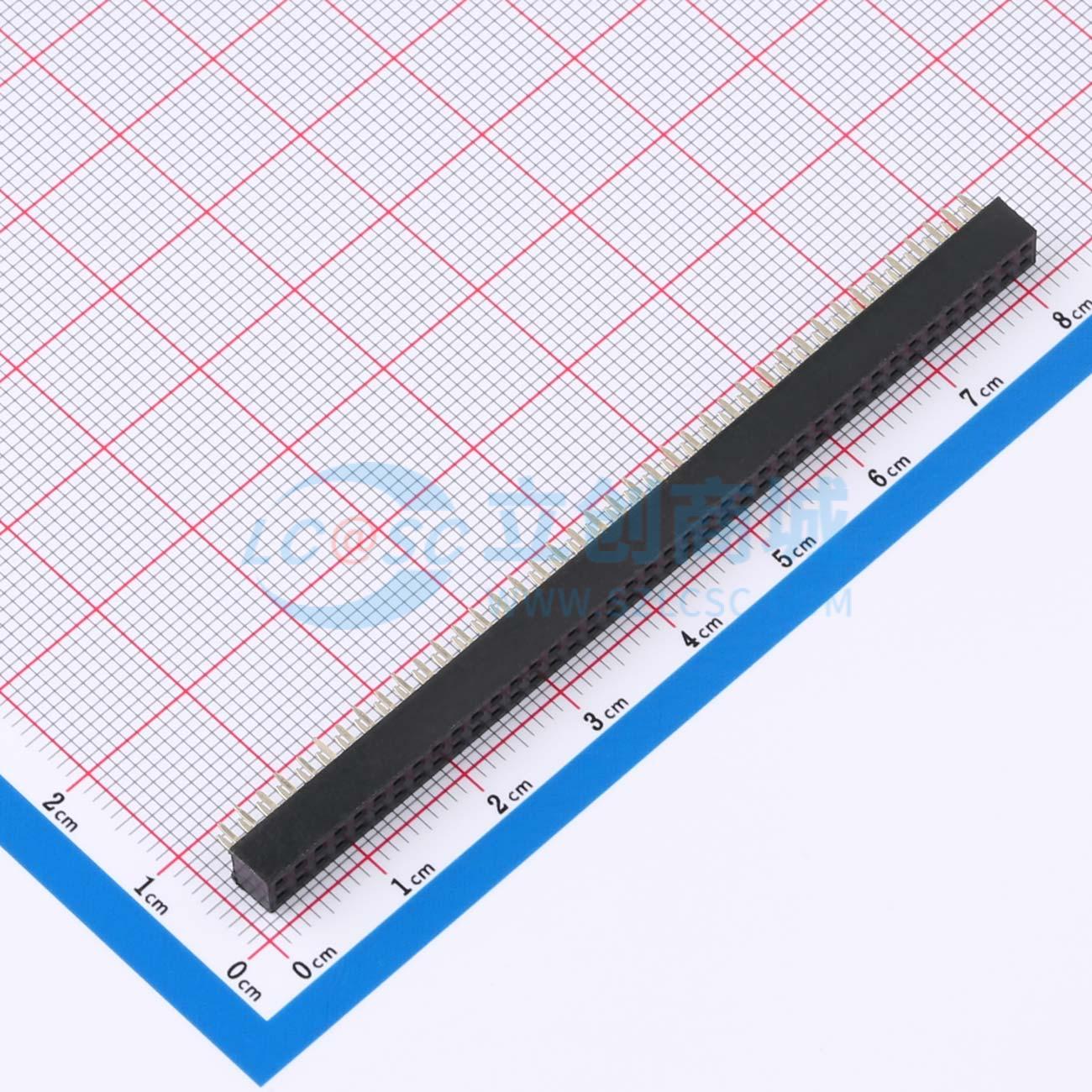 点击查看大图 2.0-2*40P母实物图