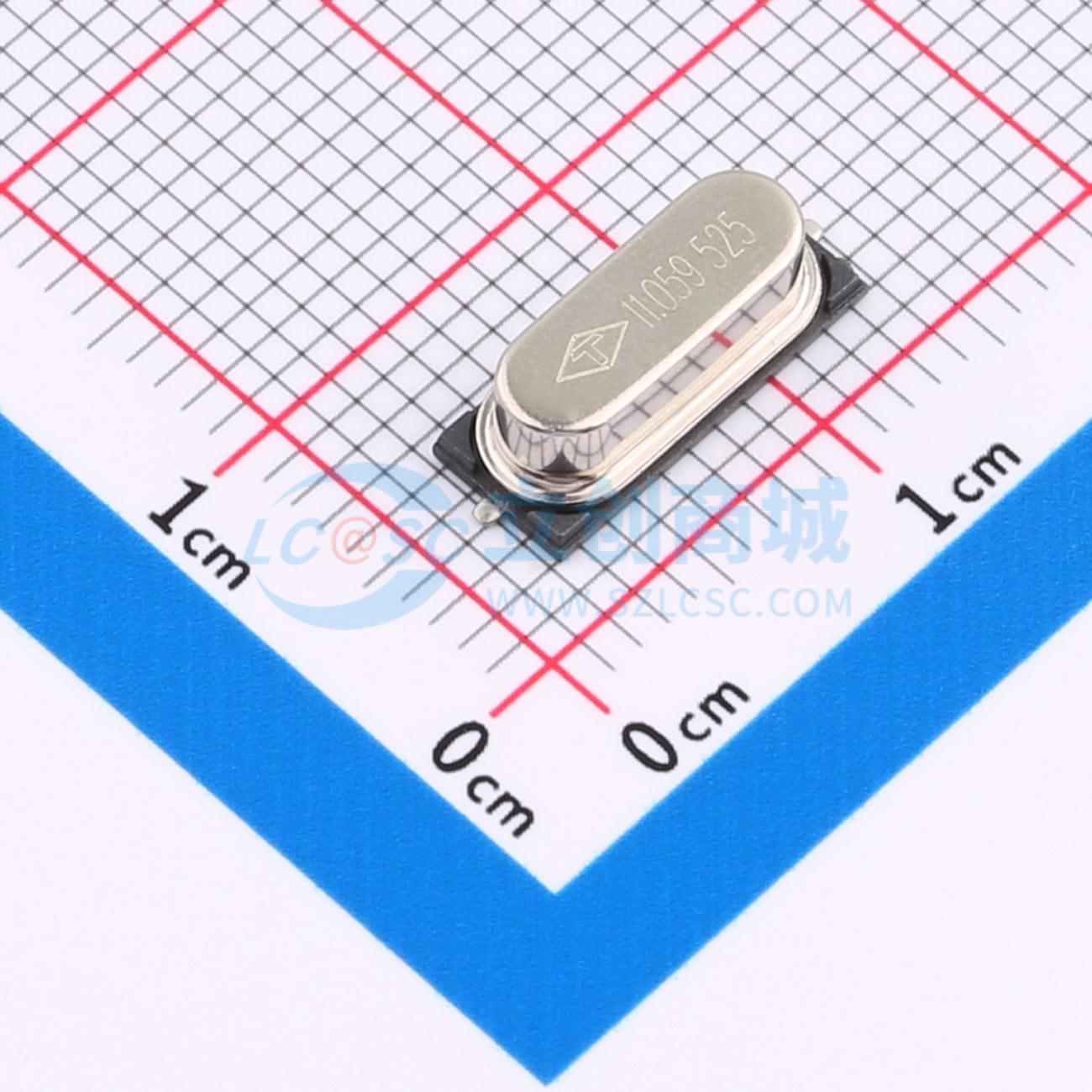 点击查看大图 XJHCELNANF-11.0592MHZ实物图