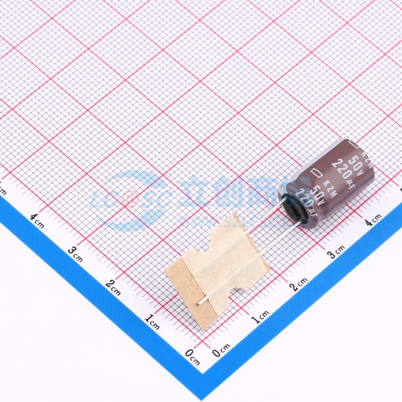 点击查看大图 EKZM500ETD221MJ16S实物图