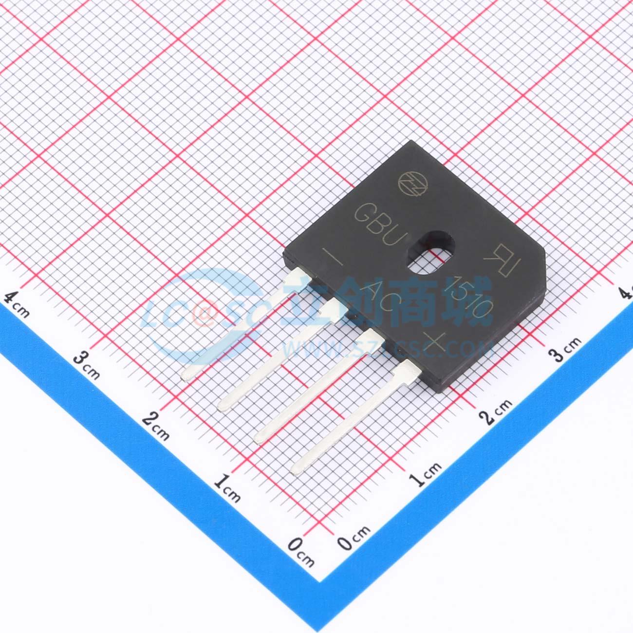 点击查看大图 GBU1510实物图