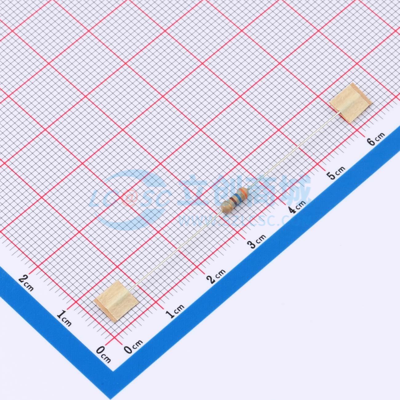 点击查看大图 CR1/4W-360Ω±5%-ST52实物图