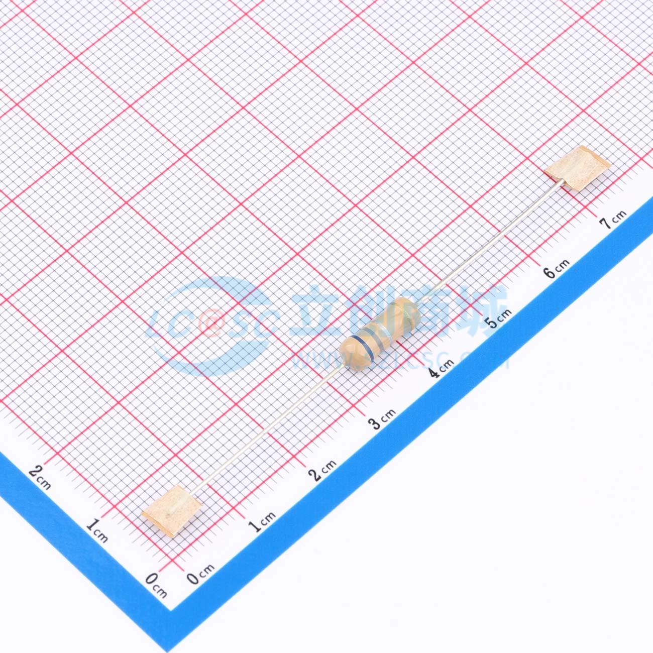 点击查看大图 CR1W-0Ω68±5%-6T63实物图