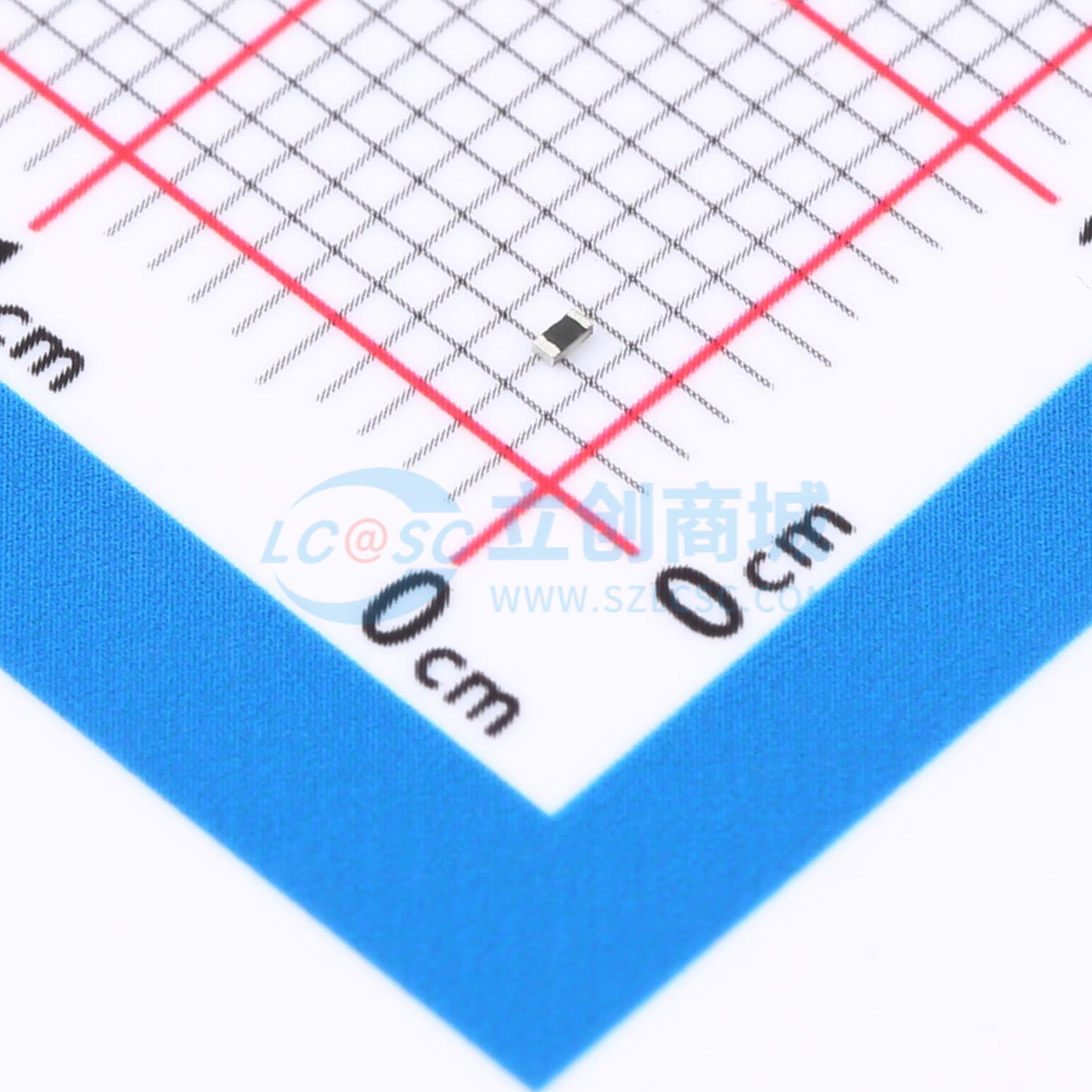 点击查看大图 FRC0402J220 TS实物图