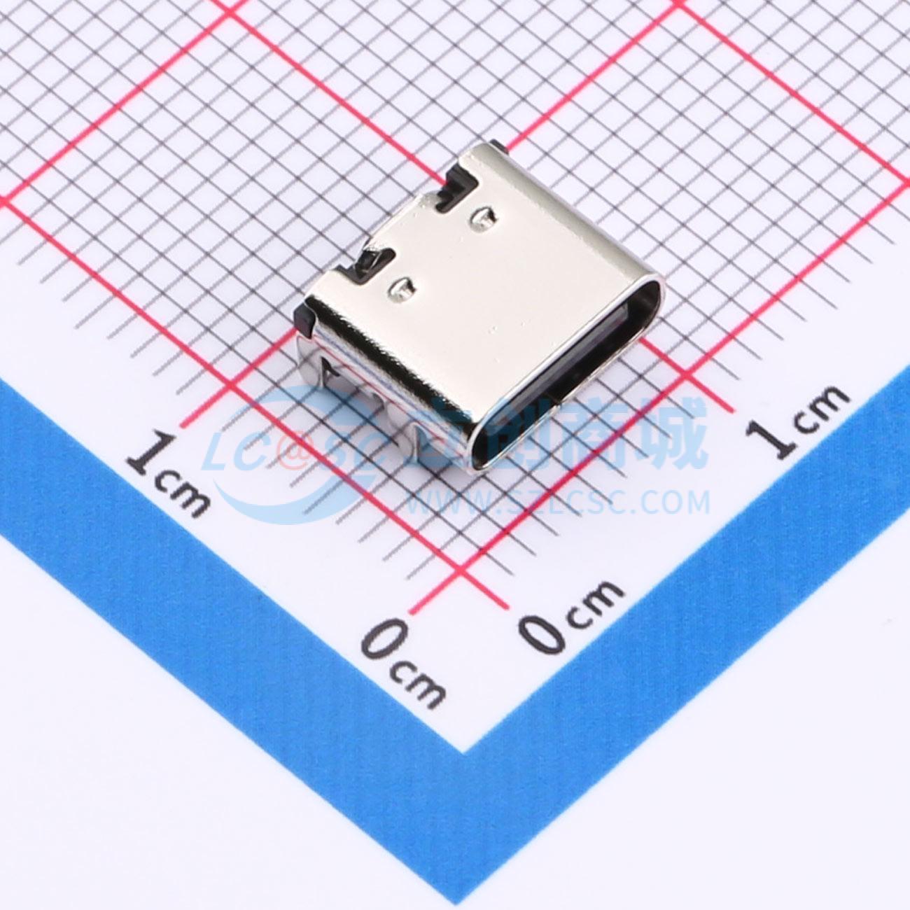 TYPE-C 16PIN 2MD(073)实物图